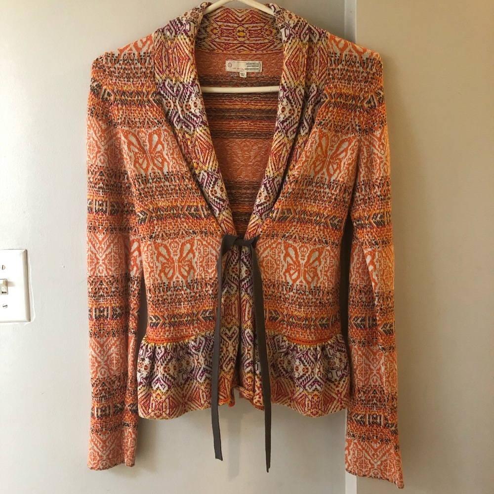 Odd Molly #654 knit cardigan blazer size 0 (xs)